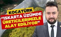 Kocatürk: Iskarta üzüm firmaları üreticilerimizle alay ediyorlar