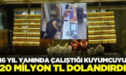 Kuyumcuda 20 milyonluk dolandırıcılık