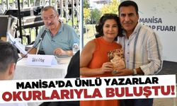 Manisa Kitap Fuarı'nda yazarlar,okurlarıyla buluşmaya devam ediyor!