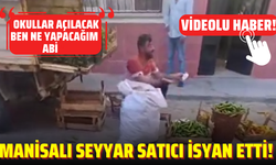 Manisalı seyyar satıcının gözyaşları yürekleri burktu!