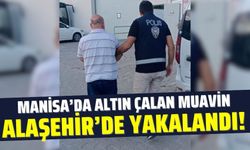 Manisa'da Altın Çalan Otobüs Muavini Yakalandı!