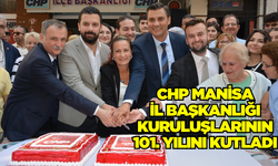 Manisa'da CHP'nin 101. yılı kutlandı