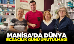 Manisa'da eczacıların günü unutulmadı