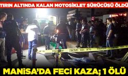 Manisa'daki feci kazada 1 kişi hayatını kaybetti