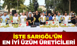 Sarıgöl'de en güzel üzüm yarışması düzenlendi