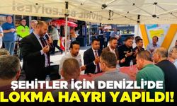 Şehit Şeyda Yılmaz için Denizli'de lokma hayrı yapıldı