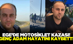 Motosiklet kazasında genç adam hayatını kaybetti