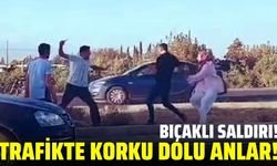 Otobüs ve otomobil sürücüsüne bıçaklı saldırı!