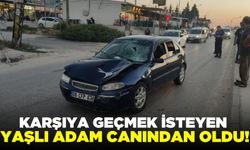 Otomobilin çarptığı yaşlı adam hayatını kaybetti