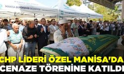 Özgür Özel Manisa'da cenaze törenine katıldı