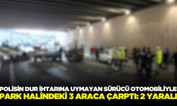 Polisin dur ihtarına uymayan sürücü dehşet saçtı: 2 yaralı