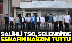 Salihli TSO'dan Selendi Esnaf Odası’na ziyaret