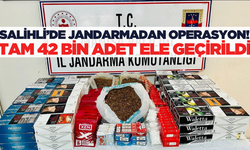 Salihli'de jandarmadan büyük operasyon!