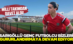 Sarıgöllü genç futbolcuya milli davet