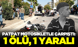 Tarım aracı ile motosiklet çarpıştı! 1 kişi hayatını kaybetti