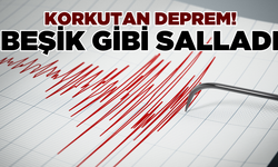 Tunceli'de korkutan deprem!