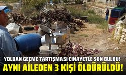 Yoldan geçme tartışması cinayete dönüştü: 3 ölü