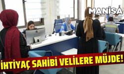 Yunusemre Belediyesi'nden ihtiyaç sahibi velilere destek