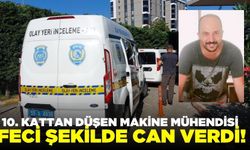 10. katın balkonundan düşen makine mühendisi can verdi!