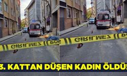 3.kattan düşen kadın hayatını kaybetti!