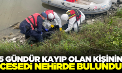 5 gündür kayıp olan şahsın cesedi bulundu