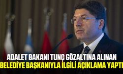 Adalet Bakanı Tunç; "Yürütülen bir soruşturma var, bu soruşturmanın neticesini beklemek gerekir"