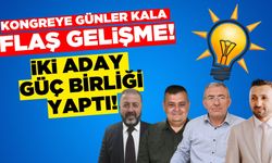 Ak Parti Sarıgöl kongresi öncesi iki aday güç birliği yaptı