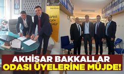 Akhisar Bakkallar Odası üyelerinden pos cihazlarından banka pos ücreti almayacak