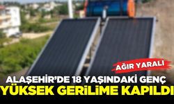 Alaşehir'de 18 yaşındaki genç, güvercini kurtarmak isterken yüksek gerilime kapıldı