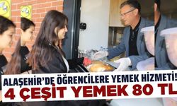 Alaşehir'de öğrencilere öğle yemeği hizmeti başladı!