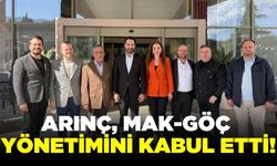 Arınç, MAK-GÖÇ Yönetimini kabul etti!