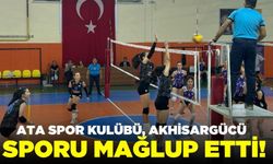 Ata Spor Kulübü, Akhisargücü Sporu mağlup etti!