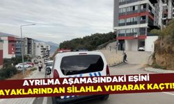 Ayrılma aşamasındaki eşini acımasızca ayaklarından vurdu!