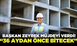 Başkan Zeyrek müjdeyi duyurdu! "Bölge için örnek proje"