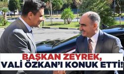 Başkan Zeyrek ile Vali Özkan bir arada!