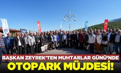 Başkan Zeyrek'ten muhtarlara otopark sürprizi