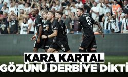 Kara kartal güzünü derbiye çevirdi