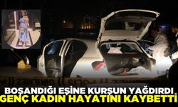 Boşandığı eşine aracının içinde kurşun yağdırdı