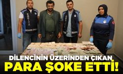 Dilencinin üzerinden çıkan para dudak uçuklattı!