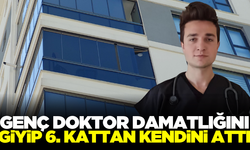 Doktordan şok hareket! 6. kattan atladı