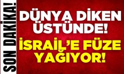 İran'dan İsrail'e füze yağmuru