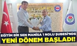 Eğitim Bir-Sen Manisa'da Bayrak değişimi