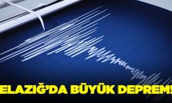 Elazığ'da deprem!