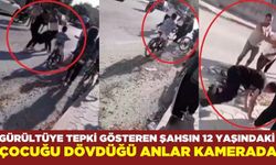 Gürültüye tepki gösteren şahs,12 yaşındaki çocuğu dövdü!