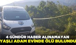 Haber alınamayan yaşlı adam ölü bulundu