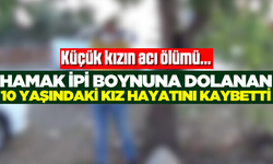 Hamak ipi küçük kızın sonunu getirdi