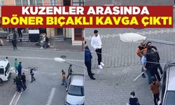 İki kuzen sokak ortasında birbirine girdi!