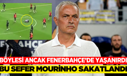 Jose Mourinho, Fenerbahçe antrenmanında sakatlandı