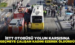 Karşıya geçmek isteyen kadına otobüs ezdi: 1 ölü