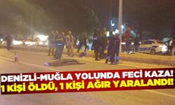 Karşıya geçmeye çalışan kişiye motosiklet çarptı: 1 ölü 1 ağır yaralı